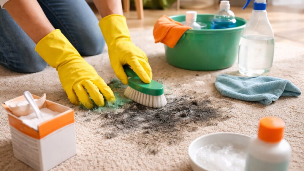 How To Remove Black Mold From Carpet Quickly And Safely At Home