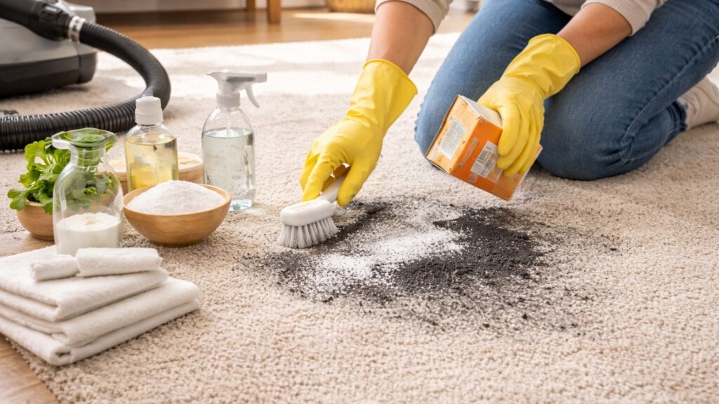 How to Get Soot Out of Carpet Without Making the Stain Worse