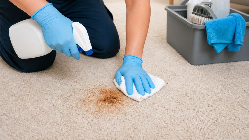 How To Remove Rust Stains From Carpet Without Damaging The Fibers