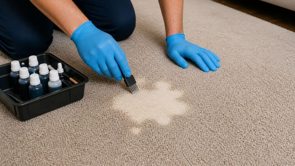 How to Get Bleach Stains Out of Carpet (Even If the Damage Looks Permanent)