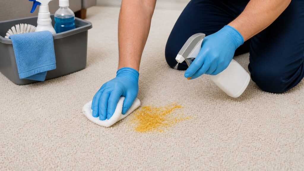How to Get Mustard Out of Carpet Without Leaving a Stain
