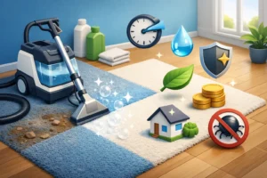 7 Low Moisture Carpet Cleaning Benefits