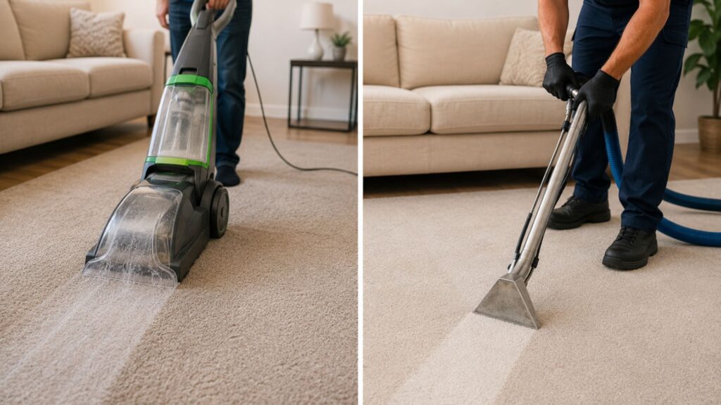 Renting Carpet Cleaner vs Professional Cleaning: Which Option Actually Saves You More?