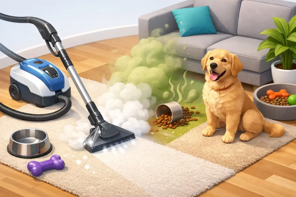 Can Steam Cleaning Remove Pet Odor for Good?