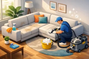Sectional Sofa Cleaning Service for a Fresher Home