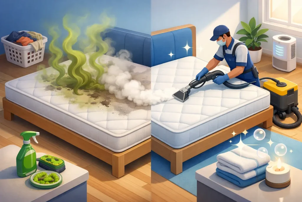 When a Mattress Odor Removal Service Is Worth It