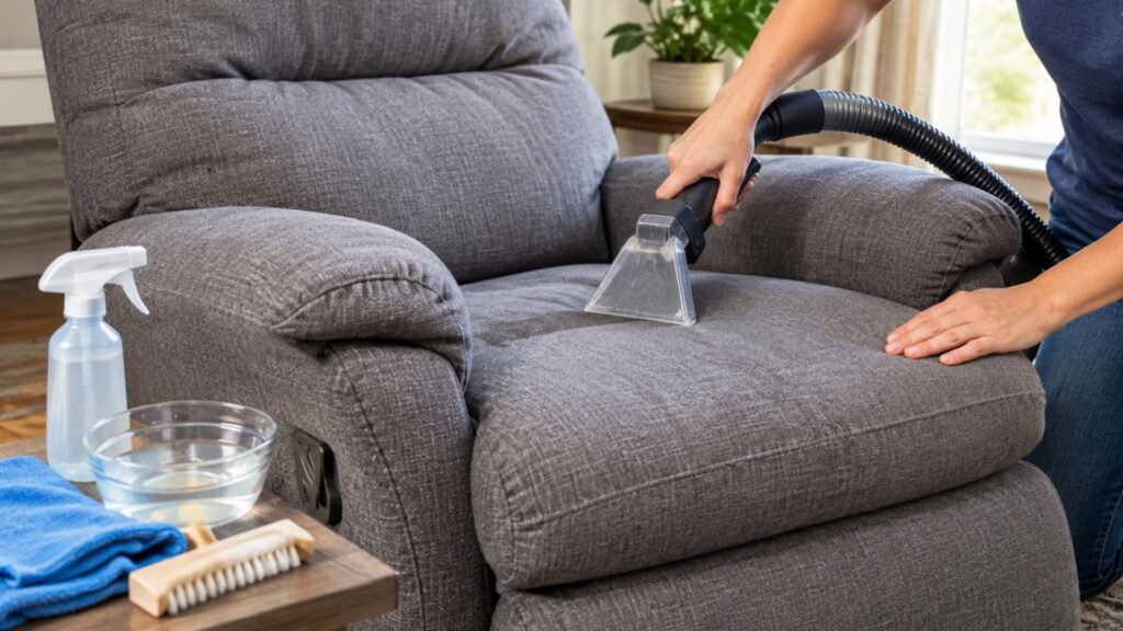 How to Clean Outdoor Couch Cushions Without Ruining the Fabric